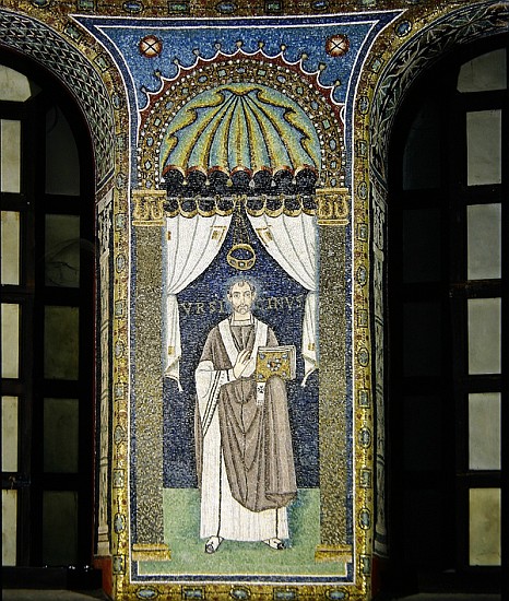 Ursicino, a bishop of Ravenna de Byzantine School
