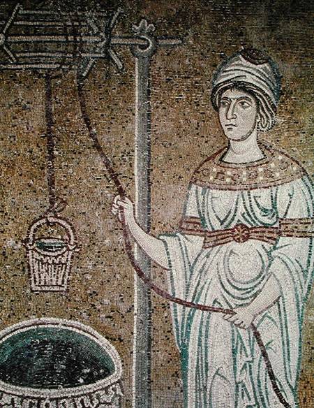The Woman of Samaria de Byzantine School