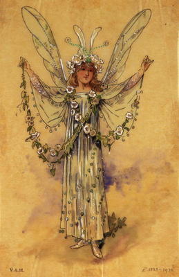 The Bindweed Fairy, costume for A Midsummer Night's Dream, produced by R. Courtneidge for the Prince de C. Wilhelm