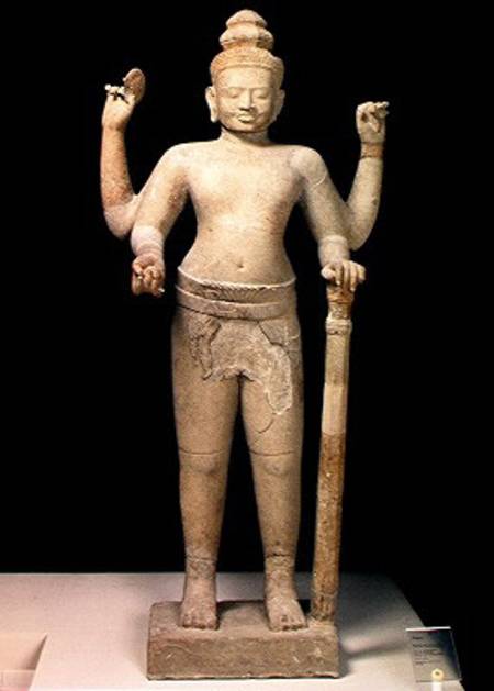 Standing Vishnu de Cambodian