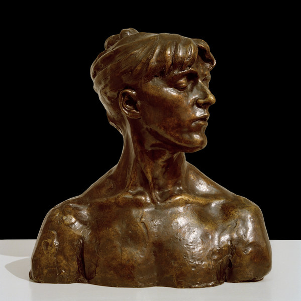 Young Woman with Eyes Closed de Camille Claudel