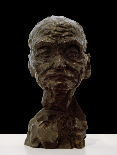 Head of an Hold Man (Study of Old Age) de Camille Claudel