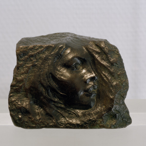 Head of a Child (Bas-Relief) de Camille Claudel