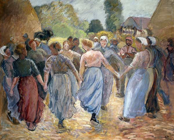 The round dance de Camille Pissarro