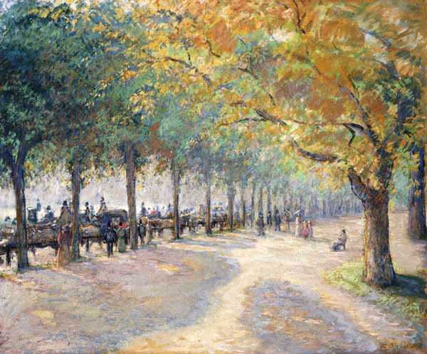 Hyde Park, London de Camille Pissarro