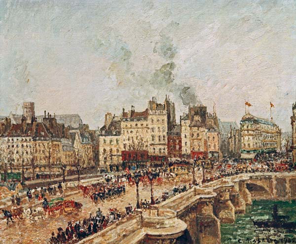 C.Pissarro, Le Pont Neuf de Camille Pissarro