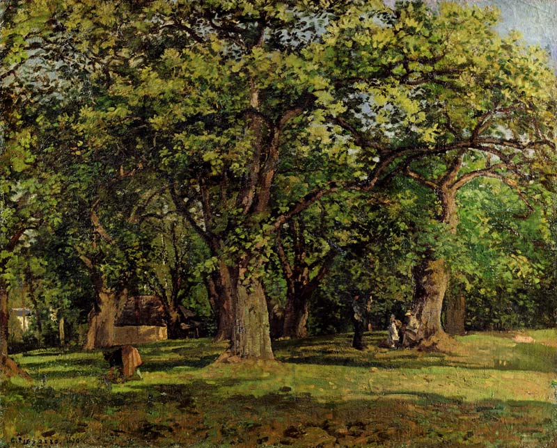 The Forest de Camille Pissarro