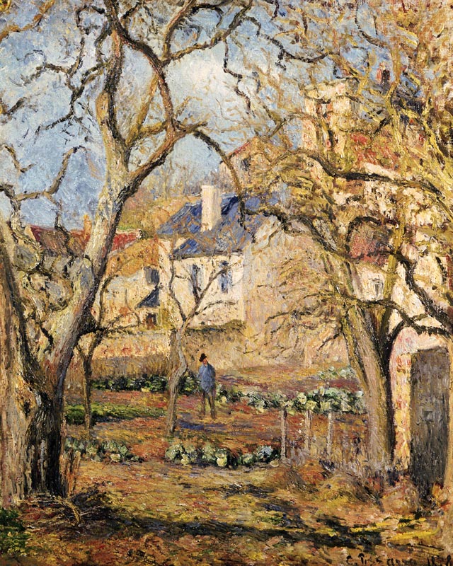 The Vegetable Garden de Camille Pissarro