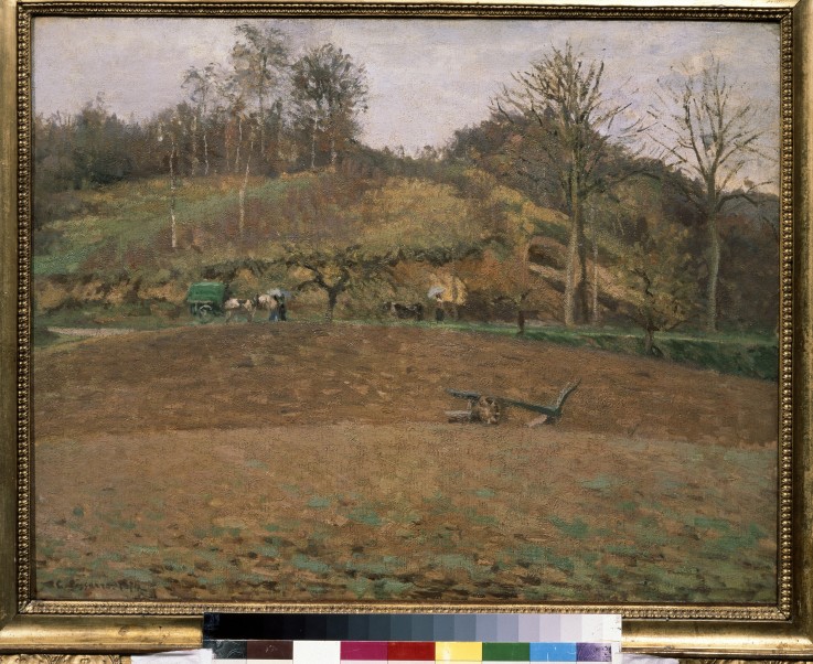 Ploughland de Camille Pissarro