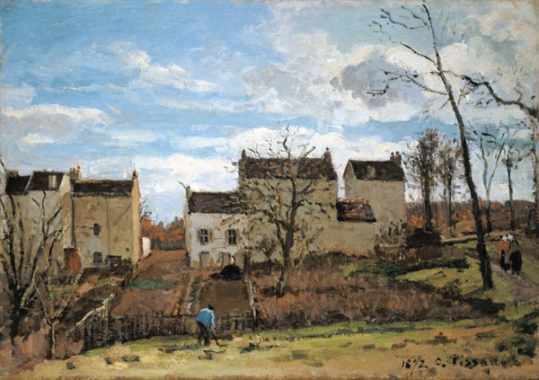 Spring in Pontoise de Camille Pissarro