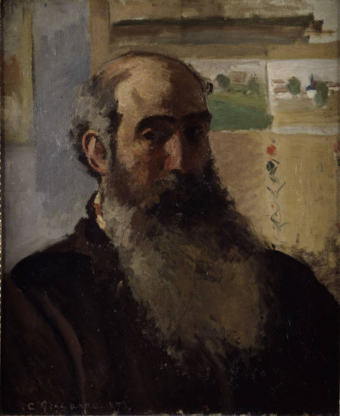 Pissarro / Self-portrait / 1873 de Camille Pissarro