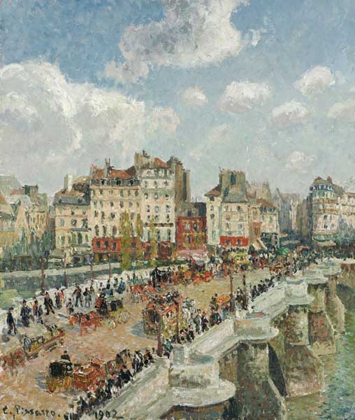 The Pont-Neuf de Camille Pissarro