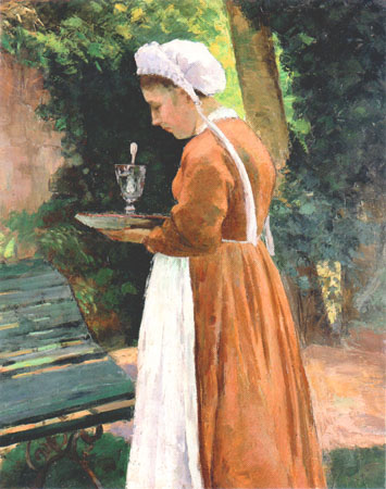 The servant de Camille Pissarro
