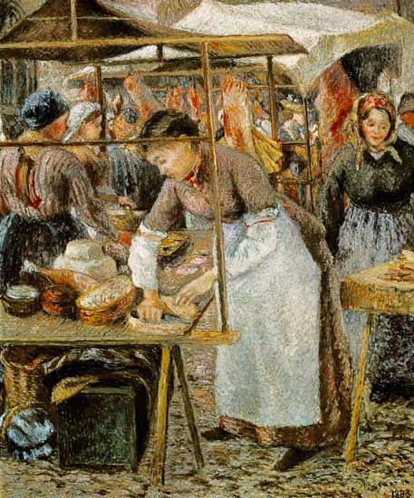 La carnicera de Camille Pissarro