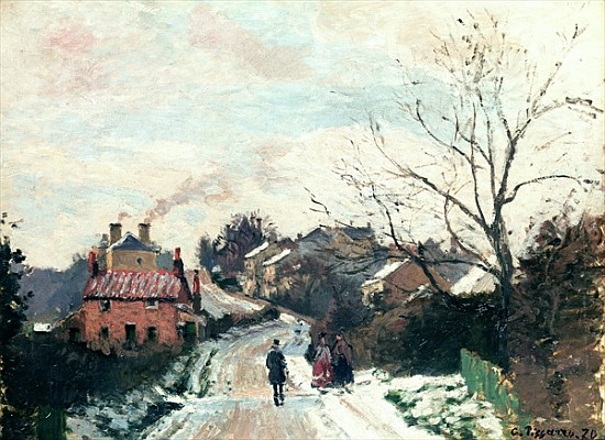 Fox hill, Upper Norwood de Camille Pissarro