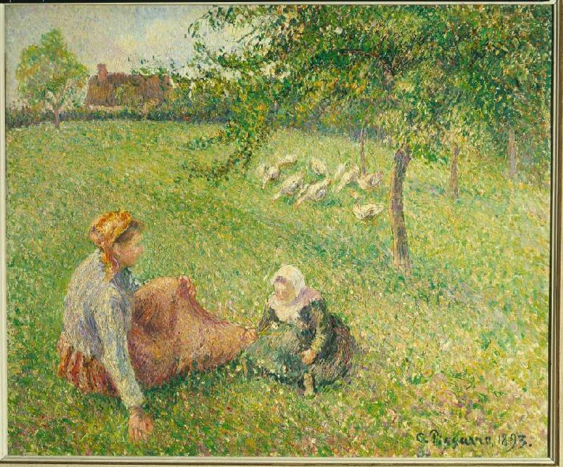 The Gänsehirtin de Camille Pissarro