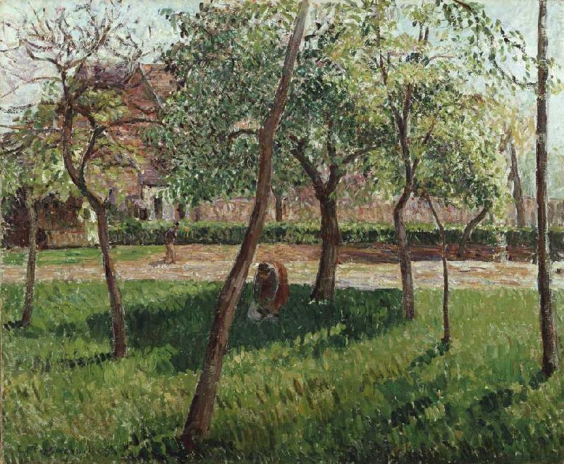 Garten in Eragny de Camille Pissarro