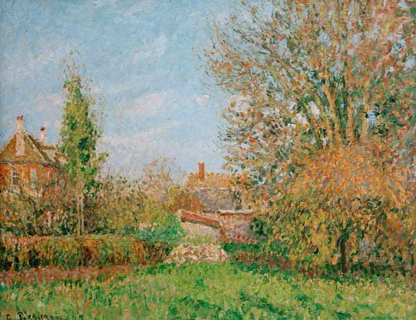 Autumn in Eragny de Camille Pissarro
