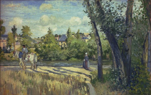Pissarro / Landscape... / 1874 de Camille Pissarro