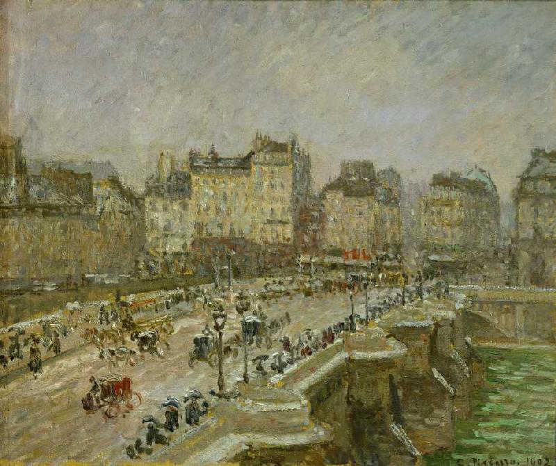 Pont-Neuf in Paris de Camille Pissarro