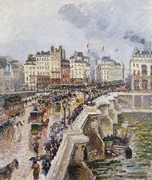 The Pont Neuf de Camille Pissarro