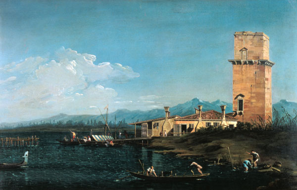 The Tower at Marghera de Giovanni Antonio Canal