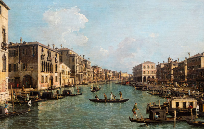 The Canal grandee in a southeasterly direction to de Giovanni Antonio Canal
