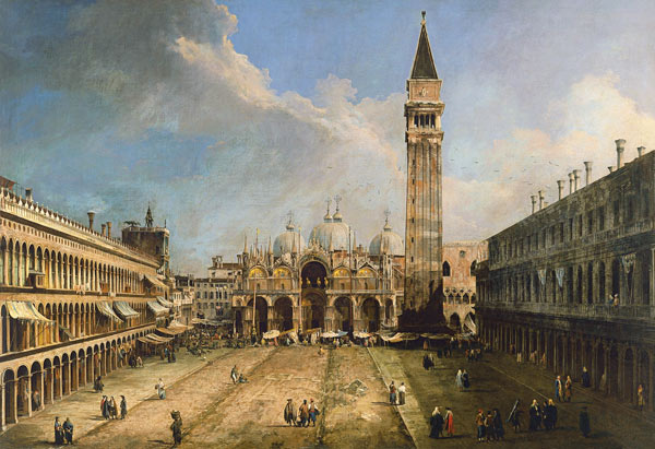 Piazza San Marco de Giovanni Antonio Canal