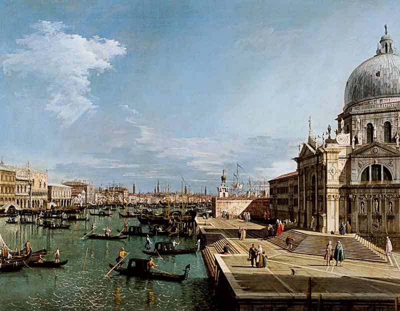 Venecia, Santa Maria de la Salud de Giovanni Antonio Canal