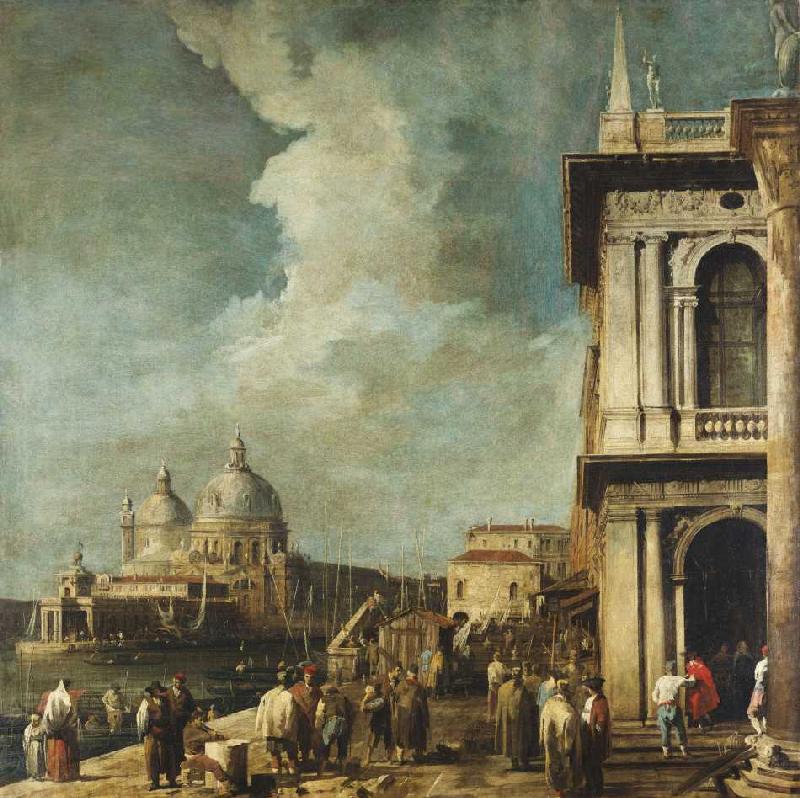 Look at the Canale grandee and Sta.Maria della sal de Giovanni Antonio Canal