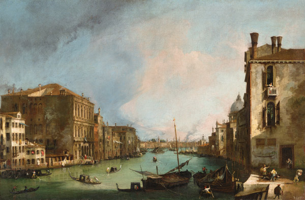 The Grand Canal in Venice de Giovanni Antonio Canal