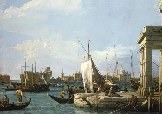 La Aduana de Venecia de Giovanni Antonio Canal
