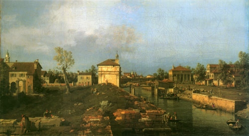 Padua: The Brenta Canal and The Porta Portello de Giovanni Antonio Canal