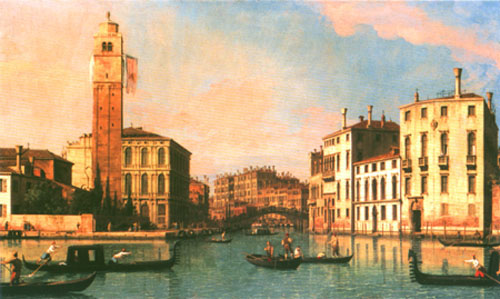 P. Geremia and The Entrance to of The Cannaregio de Giovanni Antonio Canal