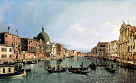 Grand Canal: looking South west from The Chiesa de
