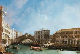 Grand Canal: The Rialto bridge from of The North