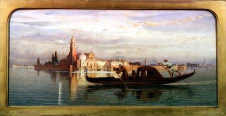 On the Venetian Lagoon de Carl Friedr.Heinrich Werner