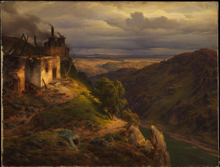 Landscape de Carl Friedrich Lessing