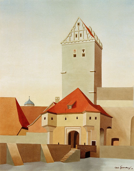 Dinkelsbuehl - Rothenburger Tor, de Carl Grossberg
