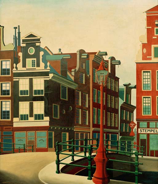 Amsterdam, Singelgracht, 1925. de Carl Grossberg