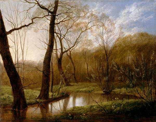 Spring Landscape de Carl Gustav Carus