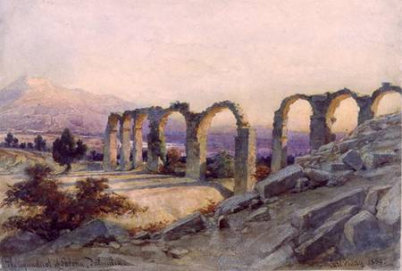 The Aqueduct of Salona, Dalmatia de Carl Haag