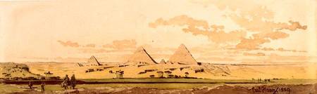 The Pyramids of Giza de Carl Haag