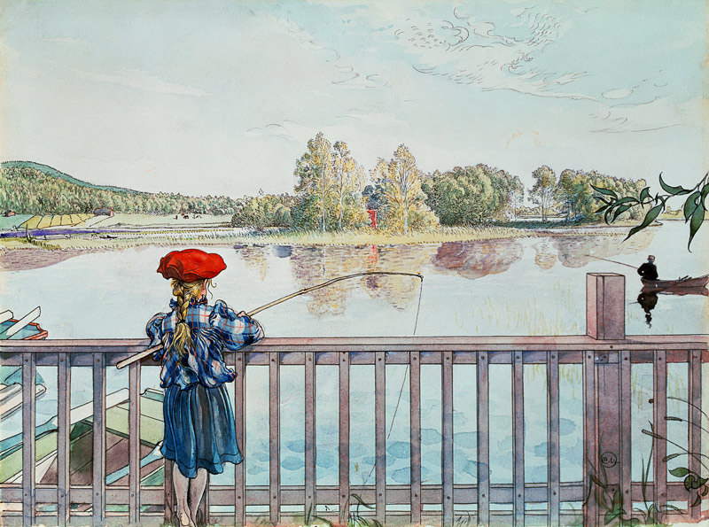 Lisbeth Angling, from 'A Home' series de Carl Larsson
