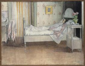 Convalescence, c.1899 (w/c on paper)