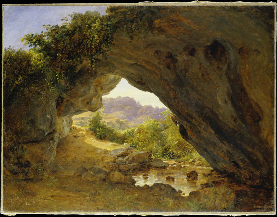 Arched Rocks by Civitella II de Carl Morgenstern