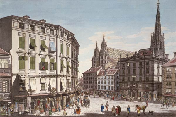 Vienna, Stock-im-Eisen-Platz de Carl Schütz