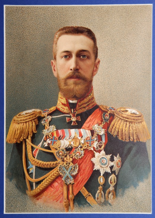 Portrait of Grand Duke Nikolai Nikolayevich of Russia (1831–1891) de Carl Schulz