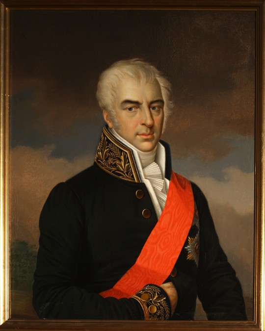 Portrait of Count Alexei Kirillovich Razumovsky (1748-1822) de Carl Schulz