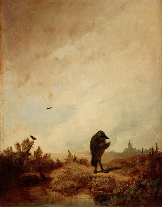 The Raven de Carl Spitzweg